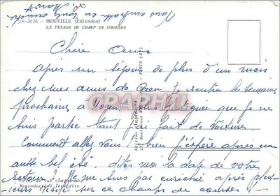 O Pesado do Campo de Corridas em Deauville — Edição J.R.-2026 — Saprèmos — Verso