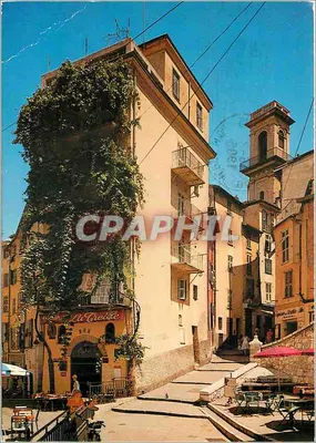 Nice (06) - Um canto da Velha Cidade: a rua Saint-Augustin e a torre da Igreja Saint-Augustin — Editions d'Art Altar, n°250