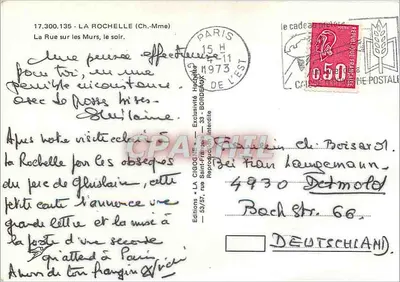 La Rochelle — La Rue sur les Murs — La Cigoulina — Reverso