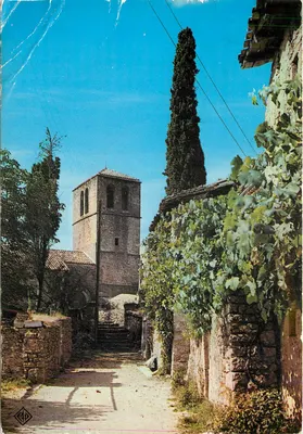 Igreja de Niegles (século XII) — Ardeche pittoresque — Editor EDICAP, n° 2391