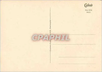 Detmold — Local/Tema principal — editor Cramers Kunstdruck KG, Dortmund — Verso