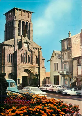 A Gigogne — Igreja dos séculos XII e XIII, reconstruída no século XIX — Edições "La Gigogne", Vichy