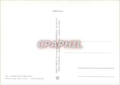 Nossa Senhora da Capela — Argy — Edição Tardy — Verso