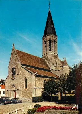 A igreja de Louveciennes — Yvelines — Edições d'Art Paris