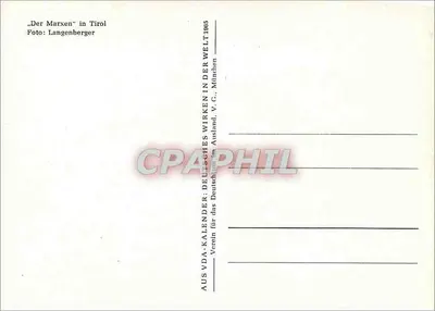 Gasthaus-Marren — Alpy bawarskie — VDA-KALENDER 1965 — Rewers