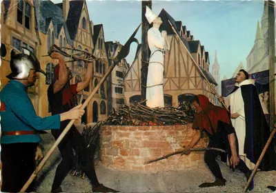 Joana d'Arc no fogo — Museu de Joana d'Arc, Rouen — Edições da Cigogna