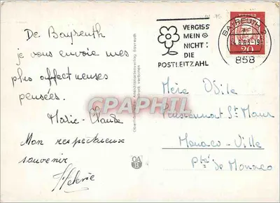 Bayreuth — Festival Richard Wagner — editor Oberfranken-Verlag Bayreuth — Verso
