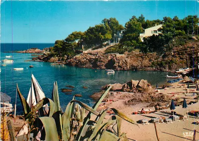 Les Issambres — praia e baía — Edições Iris