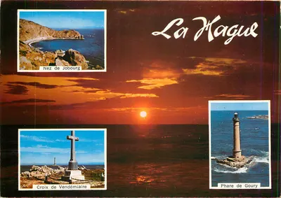 La Hague — Cruz de Vendémiaire, Farol de Goury, Nariz de Jobourg — Éditions Artaud, N°647