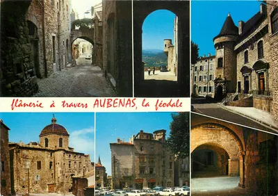 Aubenas-en-Vivarais — passeio por Aubenas, a feudal — Éditions de l'Économie de Bron