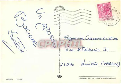 Albenga — widok skał i morza — L'Arcobaleno S.a.S. — Rewers