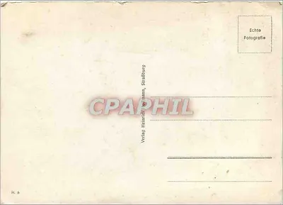 Hartmannsweierkopf — widok na francuski cmentarz — Verlag Heinrich Hermann, Strabburg — Rewers