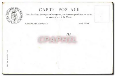 Singapura — Excesso de velocidade. — Messageries Maritimes, n° 147 — Verso