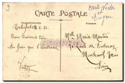 우리 수병들 — 1914-1915년 전쟁 — Le Gall 출판, 브레스트 — 뒷면
