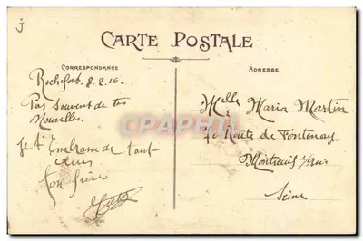 Nuestros Marineros — Campaña 1914-1915 — Edit. Le Gall, Brest — Reverso