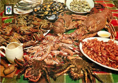 Festa dos frutos do mar — editor desconhecido, número de série não visível
