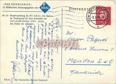 Widok jesieni — Ruhestätte Carla-Arnolda Kortuma — ARAL AG, Bodum — Rewers
