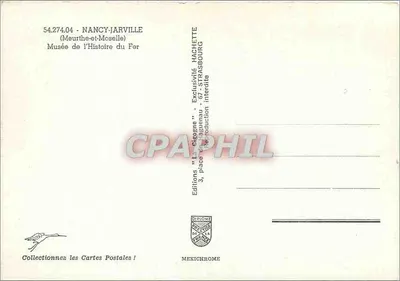 Stara samochodów i lokomotywa — Muzeum Historii Ruda — Nancy-Jarville — Rewers