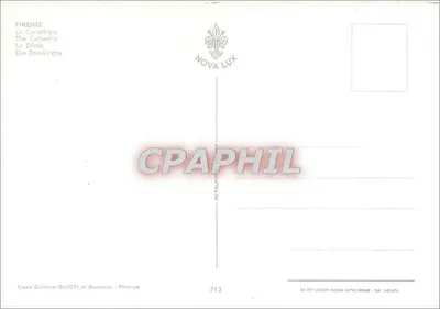 Florença - Catedral de Florença — Graphithil — Verso