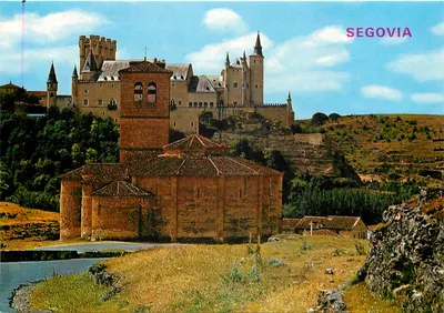 Segóvia — Igreja dos Templários e o Alcázar — Edições J.M. Zaragoza