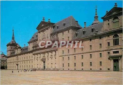 San Lorenzo de El Escorial — Mosteiro. Fachada principal — Edições VISTABELLA, Madrid, n°14