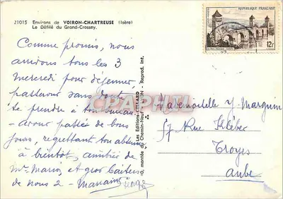 O Desfile do Grand-Crossey — Ao redor de Voiron-Chartreuse (Isère) — Les Éditions du Chemin-Neur — Verso