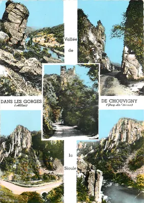 W Gorge (Alliez) — Dolina Sioule — Wydawca CIM, nr 4007