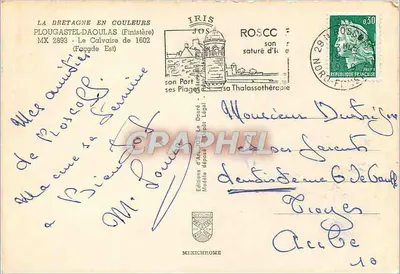El Calvario de 1602 — PLOUGASTEL-DAOULAS (Finistère) — Ediciones de Arte Jos — Reverso