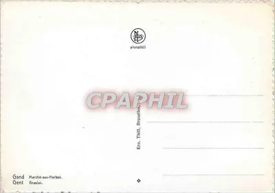 Gent — Marché-aux-Herbes — Ern. Thill, Bruxelles — Rewers