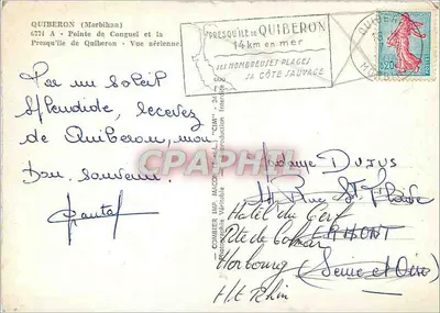 Punt van Conguel — Luchtfoto — Combiér Imp. Macon — Achterkant