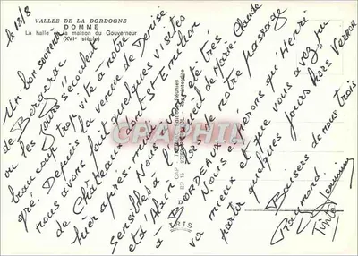 A feira e a casa do Governador — Vale da Dordogne — IRIS Éditions — Verso