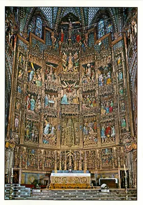 Toledo - Catedral. Retábulo do Grande Altar