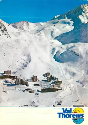 Val Thorens — vista aérea — Combiér Imprimeur Macon