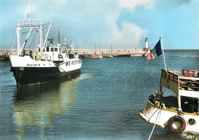Belle-Île-en-Mer — O Palácio — Editor Combier Imprimeur, n°129