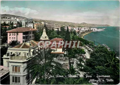 San Remo - Riviera dei Fiori - Panorama Alberghi e Ville
