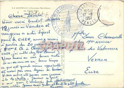 La Rochelle (Charente-Maritime) — Stary Port — Wydawca: La Lanterne — Rewers