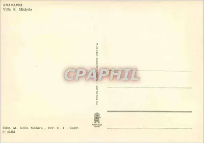 Willa S. Michele — Kapry — Wydawnictwo M. Della Monica, nr 1 — Rewers