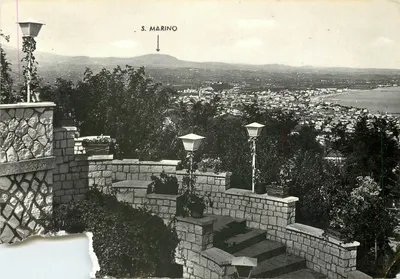 S. MARINO — Vista panorâmica — Riviera Adriática