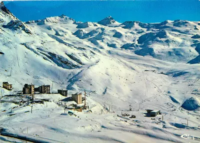 Val-Thorens — Vista geral e pistas de esqui — Combier Impressor Mâcon