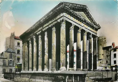 Templo de Augusto e Lívio — Viena-sur-le-Rhône — Edição J. Cellard