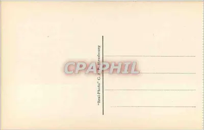 Cauterets — Skoczek Mostu Hiszpańskiego — wydawca C. A. P. Strasbourg — Rewers
