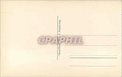 Cauterets — A Vale e as Cataratas de Lutour — editor G.A.P. Strashoung — Verso
