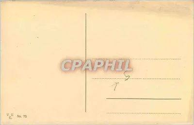 Zamek Stolzenfels przy Rynie — zamek na wzniesieniu przy brzegu rzeki — nr 75 — Rewers