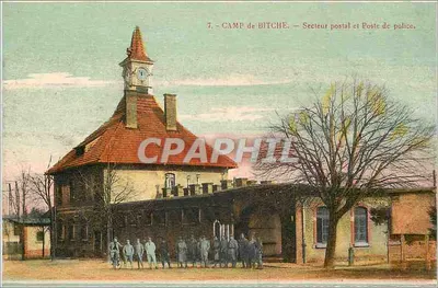 Campo de Bitche — Setor postal e Posto de polícia