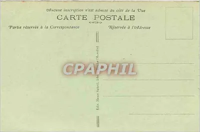 Campo de Bitche — Setor postal e Posto de polícia — Verso