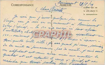 Remiremont — Pod lasem — LL (n°52) — Notatka — Rewers