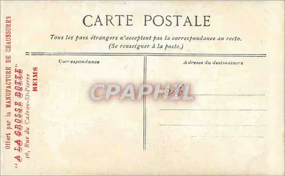 Żołnierz konny — spotkanie z mieszkańcami — wydawca VASC PARIS — Rewers