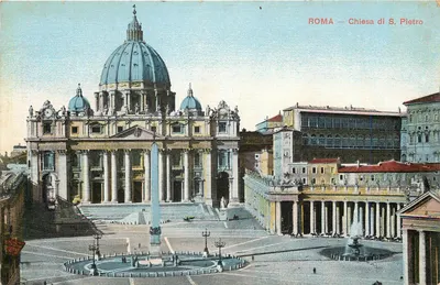 Roma — Igreja de S. Pietro — editor desconhecido, número de série não visível
