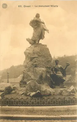 Dinant — O monumento Wiertz — G. Hermans, editor Anvers, n° 68