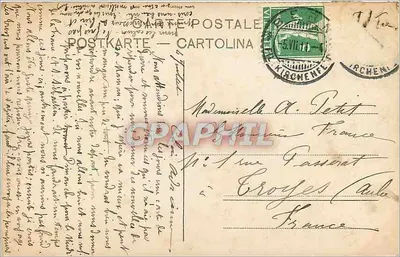 Till's Apölschuss — Dr. Stiickelberg in der Tillkapelle am Vierwaldstättersee — Edition Postales co. Zürich — Verso